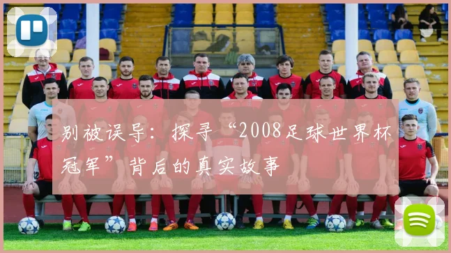 别被误导：探寻“2008足球世界杯冠军”背后的真实故事